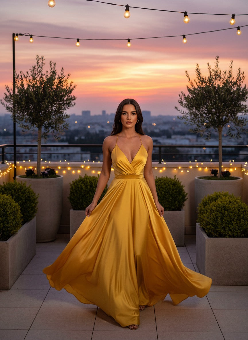 VESTIDO AGNES AMARILLO OSCURO1